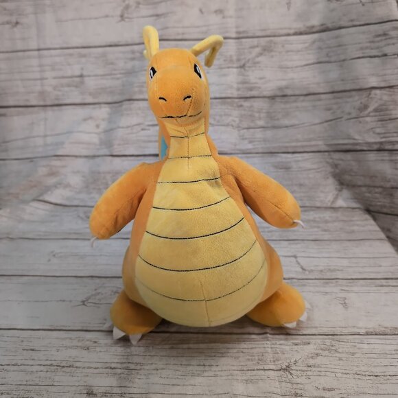 Build-A-Bear Pokémon Dragonite Plush Stuffed Animal Orange Cute Collectible - Picture 1 of 7